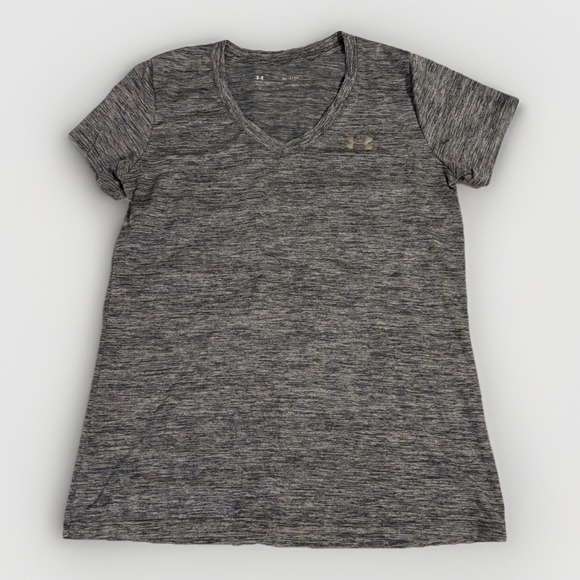 Under Armour Women's Heatgear Loose Fit Short Sleeve T Shirt Size Small Blue - Picture 1 of 9